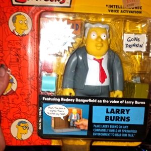 Rodney Dangerfield as Larry Burns Simpsons character in package new.